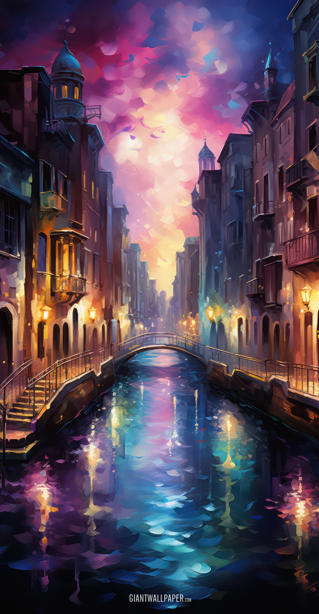 Canel at Night Italy