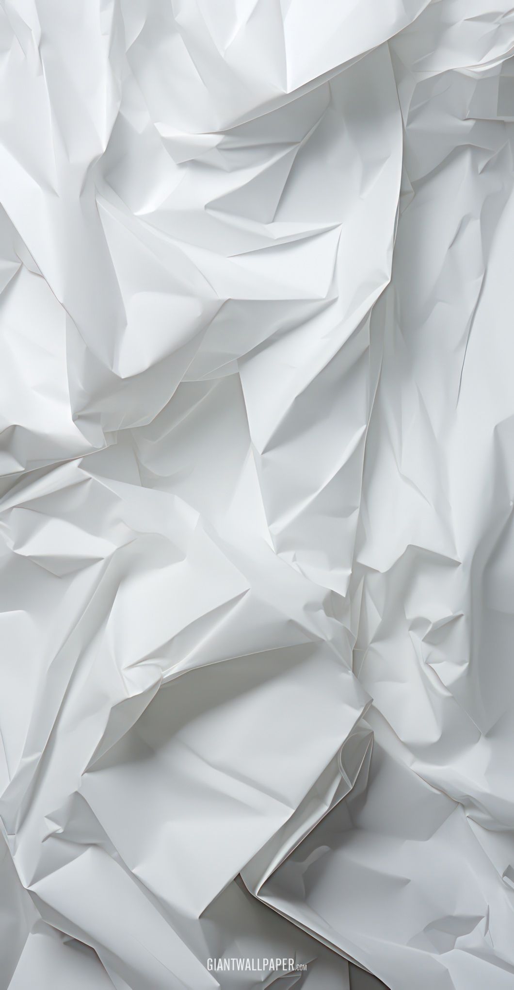 Wrinkled White Paper