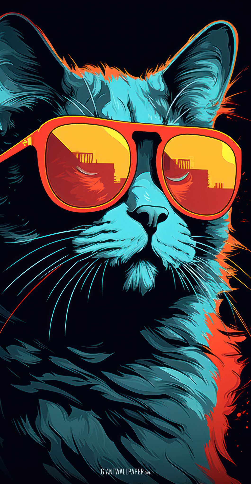 Cat and Sunglasses