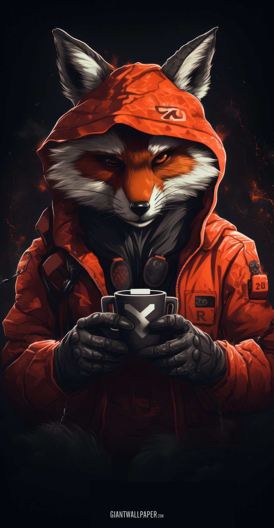 Red Fox and Coffee