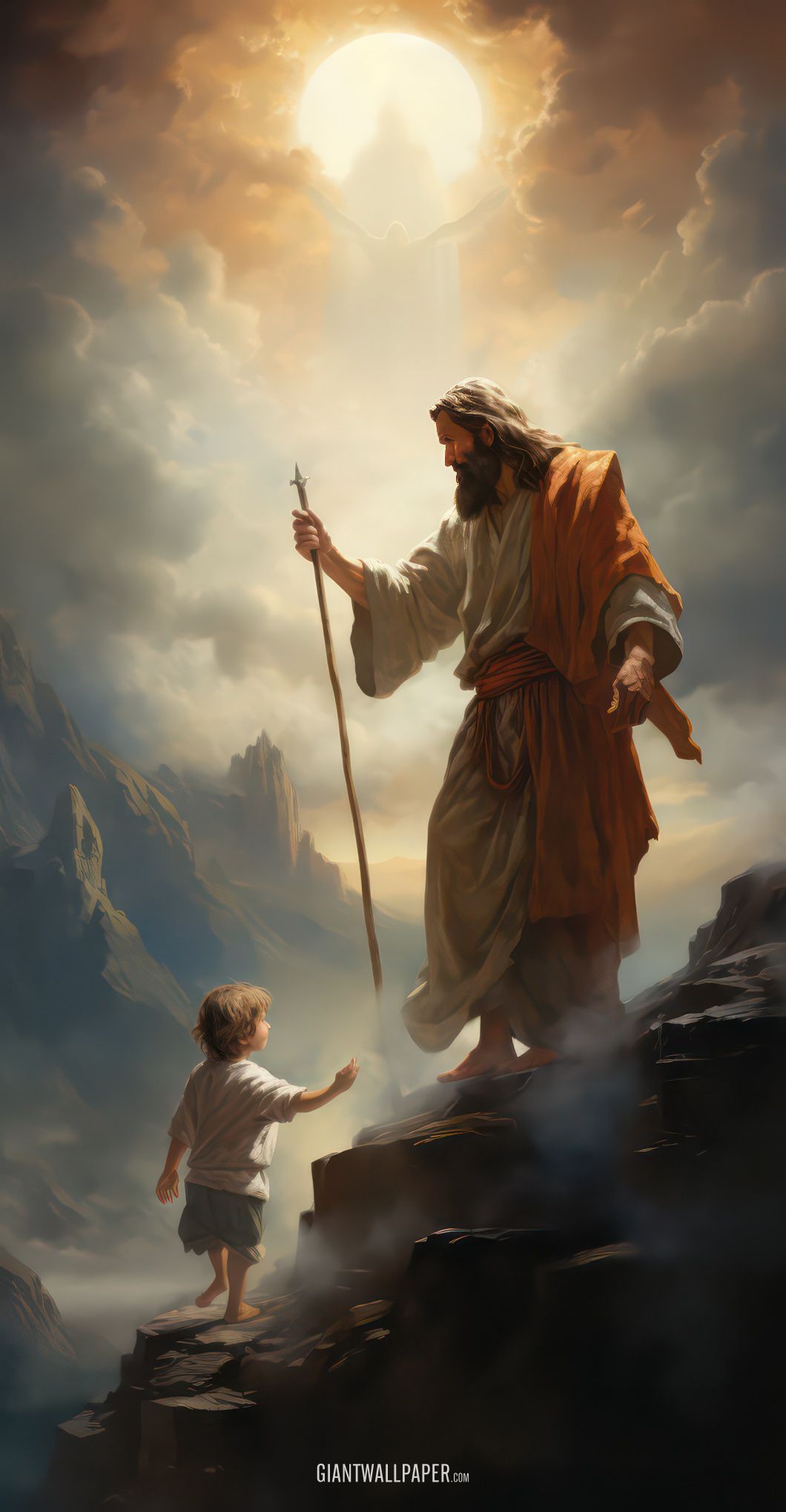 Jesus and a Boy