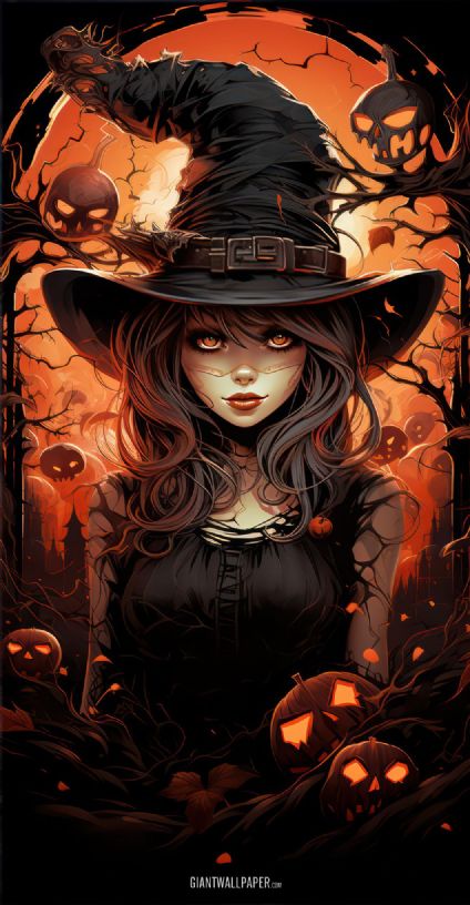 Witch illustration A captivating and mystical portrayal