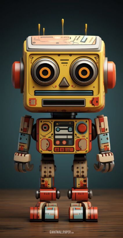 Cute Toy Robot, Machine, Character