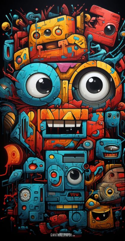 Get ready to smile! These funny robots with endearing big eyes will tickle your funny bone as they showcase their charming and playful personalities.