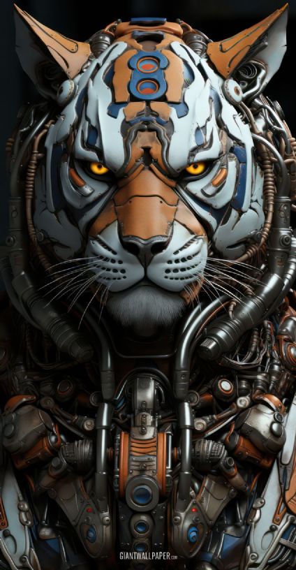 Robot tiger - a fusion of nature and technology