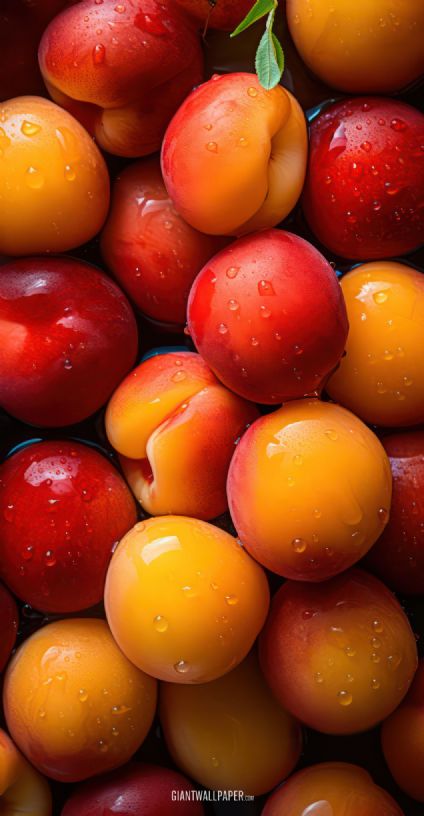 Red and Yellow Plum, Fruit