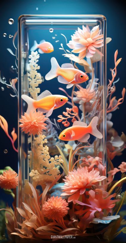 Fish tank - a mesmerizing underwater world