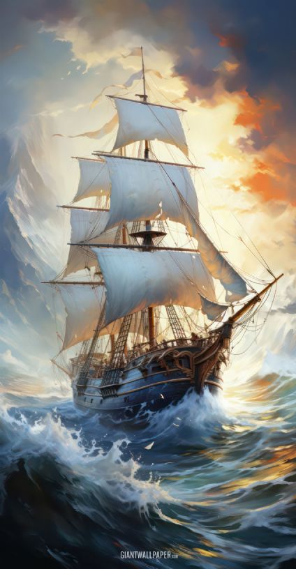 Sailing, Ship, Boat, Ocean, Sea, Wave