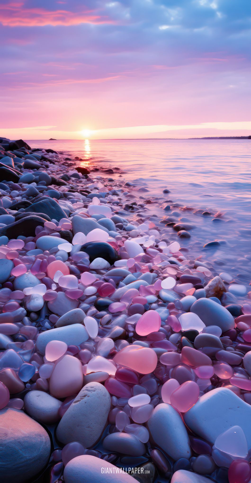 Colorful Beach Stones