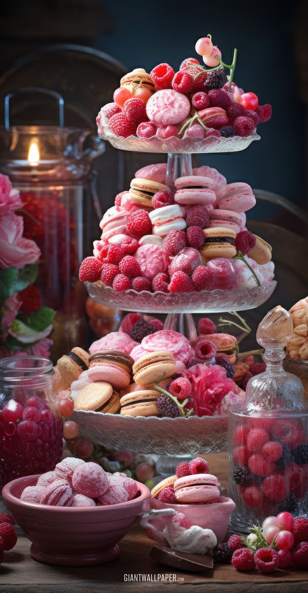 Sweet Macaron Tower