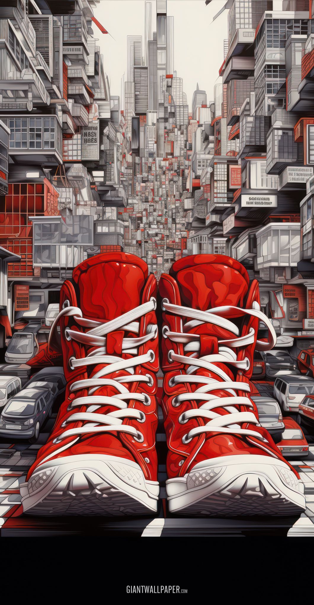 Giant Red Shoes